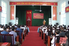 Thị xã Nghi Sơn nâng cao nhận thức, kỹ năng bảo vệ nền tảng tư tưởng của Đảng cho cán bộ