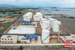 Cận cảnh tổng kho và bến cảng xăng, dầu hiện đại ở Khu kinh tế Nghi Sơn
