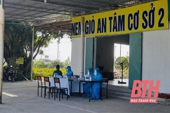 Thị xã Nghi Sơn phát hiện 1 ca mắc COVID-19 qua test nhanh tầm soát COVID-19 cho lái xe đường dài