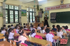 Thị xã Nghi Sơn tổ chức học tập trở lại cho học sinh từ ngày 13-9
