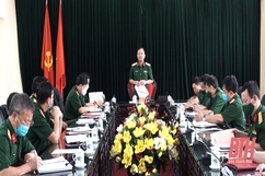 Bộ Tư lệnh Quân khu 4 kiểm tra công tác hậu cần tại Bộ CHQS tỉnh