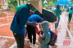 Học sinh mầm non trên địa bàn huyện Quảng Xương chính thức vào năm học mới
