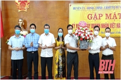 Huyện Thọ Xuân gặp mặt kỷ niệm ngày doanh nhân Việt Nam