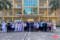 Thêm 30 tình nguyện viên Trường Cao đẳng Y tế Thanh Hóa tham gia hỗ trợ thị xã Nghi Sơn phòng, chống dịch