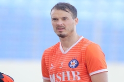 Trung vệ Igor Jelic khoác áo Đông Á Thanh Hóa ở mùa giải 2022