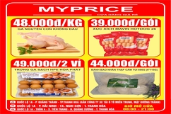 Nhiều chương trình ưu đãi tại chuỗi siêu thị giá rẻ  MYPRICE