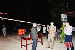 Gỡ bỏ áp dụng biện pháp phong toả tạm thời đối với Bệnh viện Đa khoa huyện Vĩnh Lộc