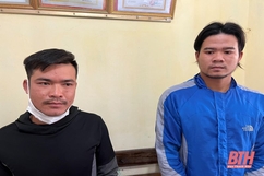 Công an huyện Yên Định   bắt giữ 2 đối tượng cố ý gây thương tích