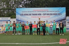 Giải bóng đá Thanh Hóa - Cúp Halida năm 2021 thành công tốt đẹp
