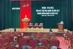 Huyện ủy Triệu Sơn tổng kết thực hiện nhiệm vụ năm 2021
