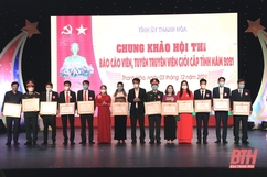 Dấu ấn đổi mới từ Hội thi báo cáo viên giỏi tỉnh Thanh Hoá năm 2021