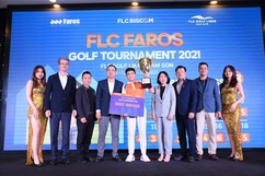 Golfer tuổi teen vô địch Giải FLC Faros Golf Tournament 2021 với thành tích 73 gậy