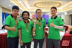 Chủ nhà Thanh Hóa xếp thứ ba toàn đoàn tại Giải vô địch Cờ vây quốc gia