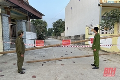 Phong tỏa tạm thời khu vực có nguy cơ cao tại xã Yên Lạc (Yên Định)