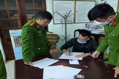 Công an xã Hoàng Giang bắt đối tượng tàng trữ trái phép ma túy