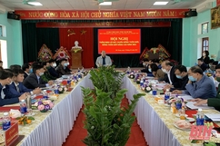 Thẩm định nông thôn mới, nông thôn mới nâng cao cho các xã tại huyện Hà Trung