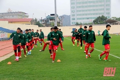 CLB Đông Á Thanh Hóa ra quân đầu xuân chuẩn bị cho mùa giải mới 2022