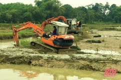 Thanh Hóa vượt kế hoạch làm thủy lợi mùa khô