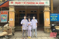 Trường Cao đẳng Y tế Thanh Hóa cử sinh viên hỗ trợ công tác phòng, chống dịch tại TP Thanh Hóa