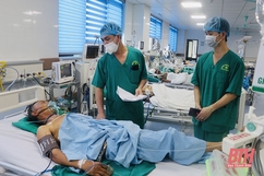 Bệnh viện Đa khoa tỉnh Thanh Hoá phẫu thuật cấp cứu thành công 2 ca chấn thương tim cấp tính