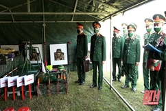 Bộ CHQS tỉnh kiểm tra công tác huấn luyện chiến sỹ mới