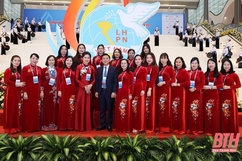 Đoàn Đại biểu phụ nữ tỉnh Thanh Hóa tham gia trách nhiệm, hiệu quả tại Đại hội đại biểu phụ nữ toàn quốc lần thứ XIII