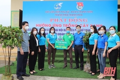 Hội LHPN và Thành đoàn thành phố Thanh Hóa phát động “Chương trình trồng cây xanh”