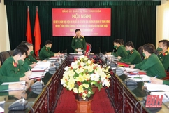 Đảng ủy Quân sự tỉnh Thanh Hóa sơ kết 5 năm thực hiện chỉ thị số 355-CT/QUTW