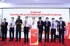Vietjet chính thức khai thác trở lại đường bay Thanh Hóa - Cần Thơ từ 7-4