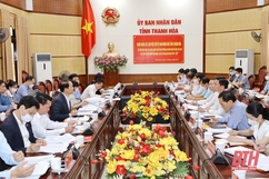 Đoàn giám sát của Ủy ban Thường vụ Quốc hội làm việc với tỉnh Thanh Hóa về việc sắp xếp các đơn vị hành chính cấp huyện, cấp xã giai đoạn 2019-2021