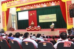 Hội thảo xác định thích nghi, xây dựng phương án chuyển đổi cơ cấu cây trồng trên địa bàn huyện Thạch Thành