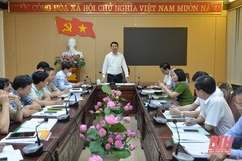 Chuẩn bị cho Lễ công bố các huyện Triệu Sơn, Nông Cống, Thiệu Hóa đạt chuẩn nông thôn mới và đón nhận Huân chương Lao động hạng Ba