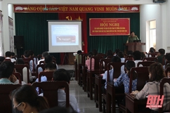 Huyện Vĩnh Lộc tập huấn nghiệp vụ bảo vệ nền tảng tư tưởng của Đảng, đấu tranh phản bác các quan điểm sai trái thù địch