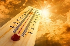 Tin cảnh báo nắng nóng ở khu vực Bắc bộ và Trung bộ