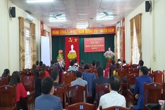 Hội thi giảng viên lý luận chính trị giỏi cụm 4 tại huyện Quan Sơn