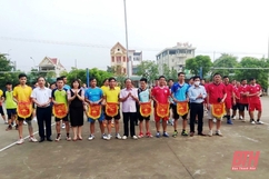 Hội Nông dân huyện Triệu Sơn, Nông Cống tổ chức Giải Bóng chuyền Bông Lúa vàng
