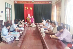 Kiểm tra công tác Hội và phong trào nông dân tại huyện Vĩnh Lộc