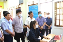 Thường trực HĐND tỉnh giám sát công tác cải cách hành chính tại thị xã Nghi Sơn