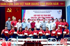 Gặp mặt huấn luyện viên, vận động viên Thanh Hóa thi đấu tại SEA Games 31