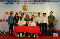 Ký kết thỏa thuận hợp tác chương trình chăm sóc sức khỏe cho cán bộ, công nhân, lao động Công ty TNHH Sakurai Việt Nam