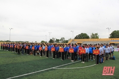 Khai mạc Giải bóng đá phong trào thanh niên huyện Hậu Lộc năm 2022