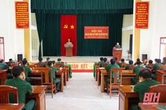 Bộ CHQS Thanh Hoá tổ chức hội thi giảng dạy Chính trị năm 2022