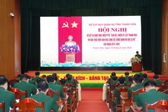 Bộ CHQS tỉnh Thanh Hóa thi đua thực hiện văn hóa công sở, xứng danh “Bộ đội cụ Hồ”