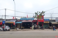 Chợ Giắt, thị trấn Triệu Sơn di dời sang vị trí mới trong năm 2023