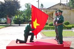 Lễ Tuyên thệ chiến sỹ mới tại Tiểu đoàn Huấn luyện - cơ động, Bộ Chỉ huy Bộ đội Biên phòng tỉnh Thanh Hóa