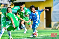 U11 Việt Hùng Thanh Hóa khởi đầu thuận lợi tại giải Bóng đá Nhi đồng toàn quốc