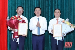Đồng chí Lê Văn Tuấn giữ chức Bí thư Huyện ủy Triệu Sơn