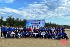 “Hãy làm sạch biển - Tử tế với đại dương” tại thị xã Nghi Sơn