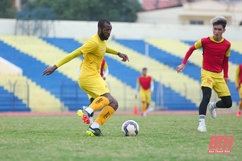 Đông Á Thanh Hóa bận rộn với loạt trận giao hữu sẵn sàng cho V.League - 1 trở lại vào tháng 7-2022