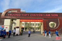 Buổi thi đầu tiên Kỳ thi tuyển sinh vào lớp 10 Trường THPT Chuyên Lam Sơn: Không có thí sinh vi phạm quy chế